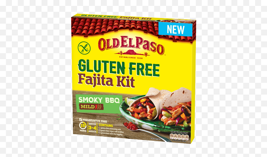 Old El Paso Has Released A Gluten - Free Fajita Kit Kit Fajitas Old El Paso Png,Gluten Free Png