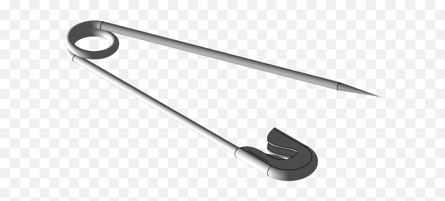 Pin - Safety Pin 3d Cad Model Library Grabcad Putter Png,Safety Pin Png