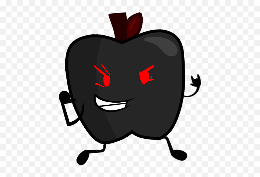 Download Hd Evil Clipart Marshmallow - Character Transparent Evil Apple Clipart Png,Marshmallow Transparent Background