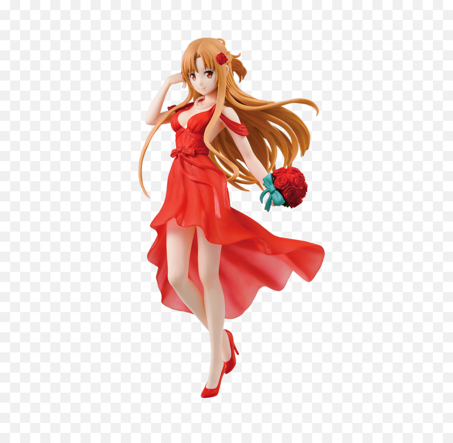 Asuna Party Dress Sword Art Online - Sword Art Online Ichiban Kuji Png,Asuna Transparent