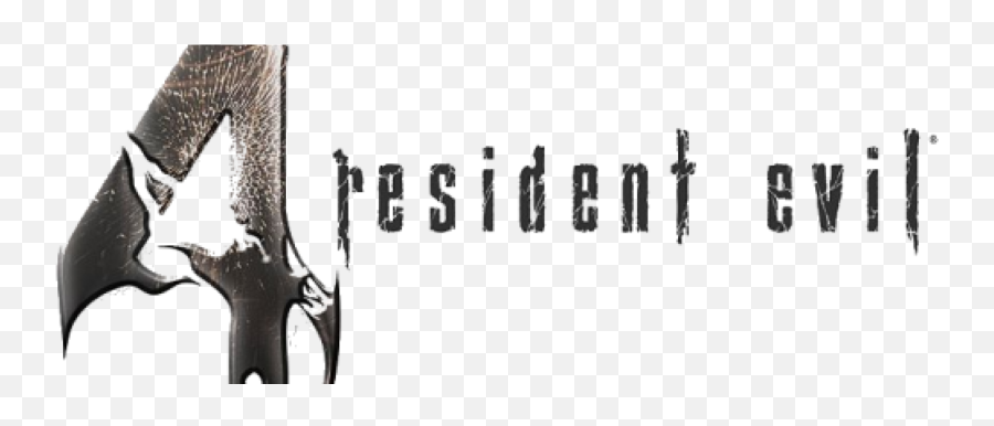 Download Resident Evil 4 Hd - Resident Evil Game Logo Png,Resident Evil Logo Png