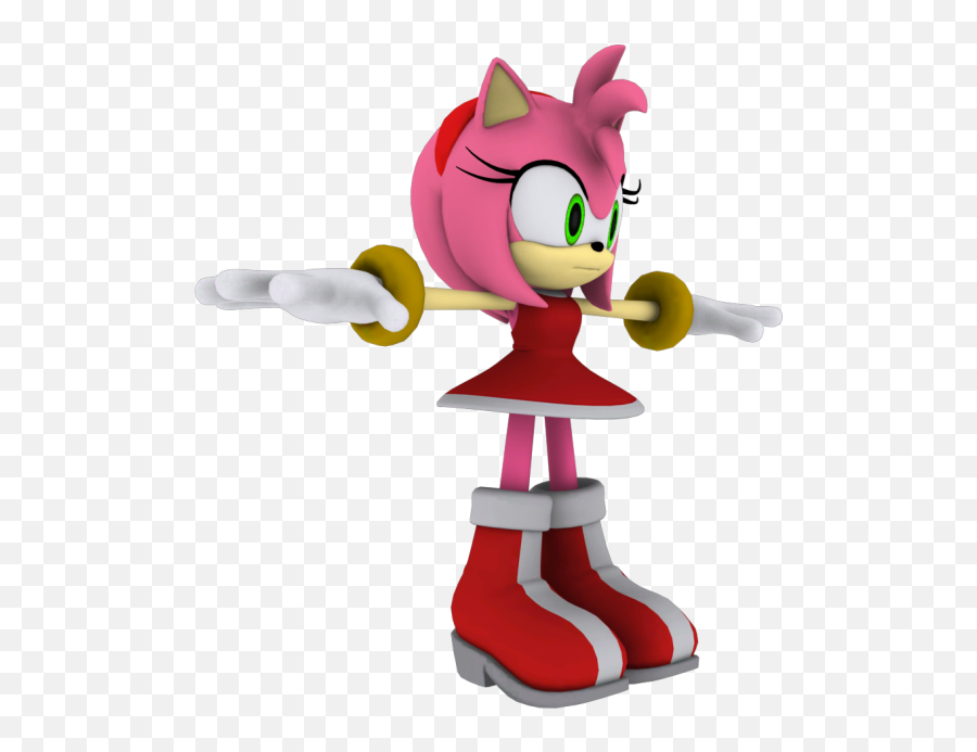 Sonic Generations - Amy Rose 3dmodel Png,Amy Rose Png