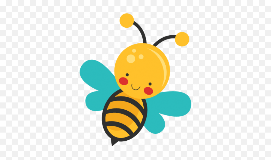 Cute Bee Clipart Png - Cute Bee Clipart Png,Bee Clipart Png