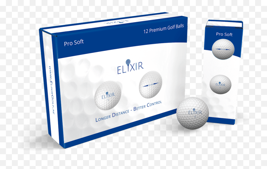Elixir 3 Layer Premium Golf Balls U2013 Unusualmarketscom - Pitch And Putt Png,Golf Ball Transparent