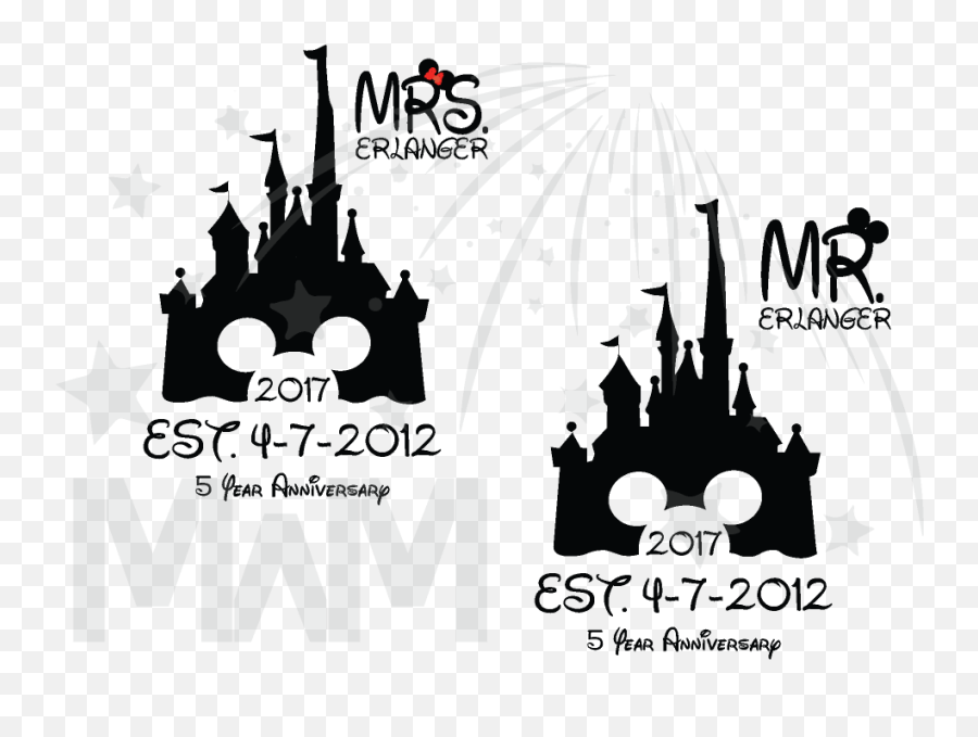 Download Cinderella Castle Silhouette Png For Kids - Custom Disney Mickey Mouse Castle Silhouette,Castle Silhouette Png