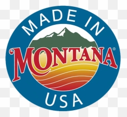 Montana Gifts Great Falls Blue Ribbon Of - Made In Sticker png