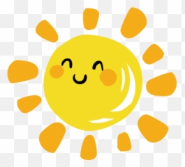 Transparent Background Cartoon Sun Clipart - png
