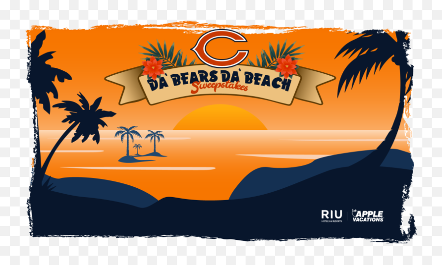 Chicago Bears Offer Beach Getaway - Illustration Png,Chicago Bears Png
