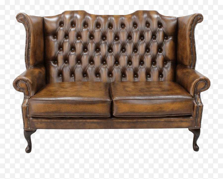 Chesterfield Leather Sofa Png Image Free Images - Antique Sofa Png,Leather Png