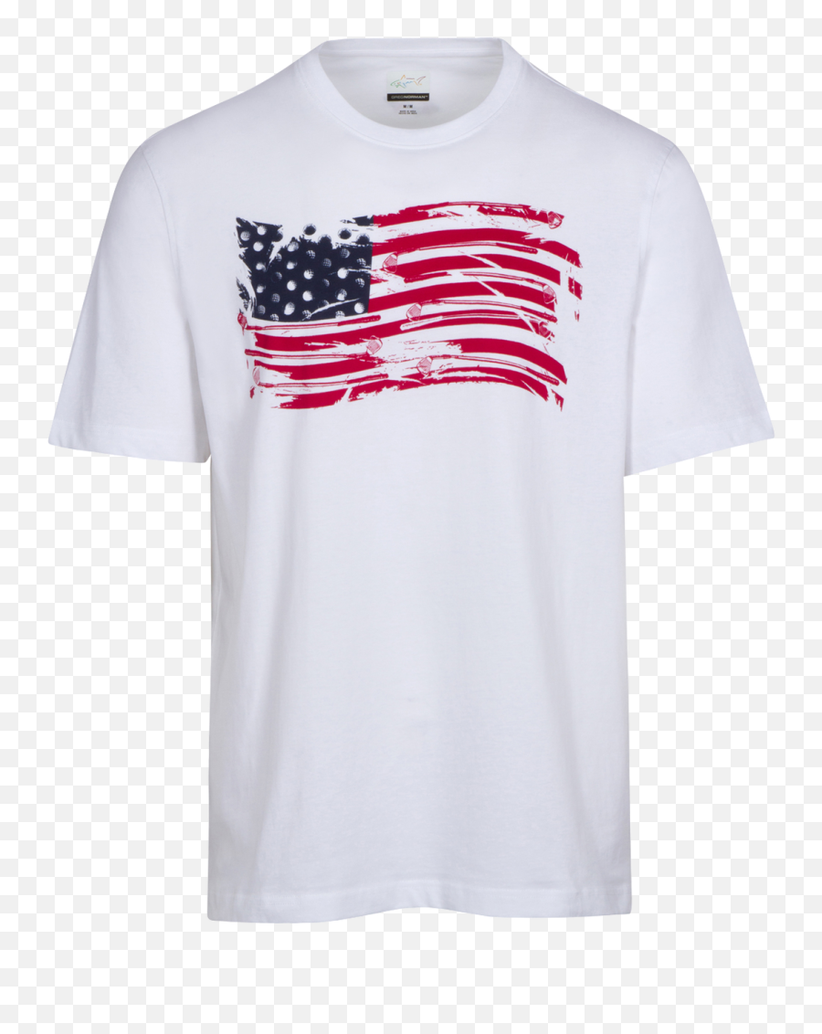 American Flag Cotton Golf Tee - Dracarys Adidas T Shirt Png,Golf Tee Png
