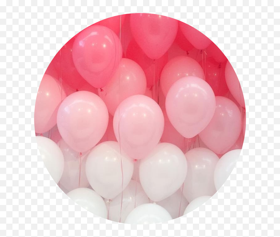 Tumblr Aesthetic Balloon Balloons Png - Pink Balloons 1 Png,Pink Balloons Png