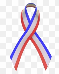 Red White And Blue Ribbon Clip Art - Clip Art Png,Red And Blue Ribbon Logo