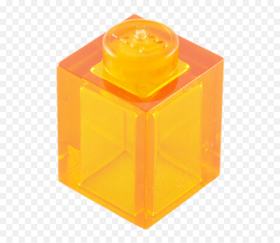 Legos Transparent Block - Transparent Orange Lego Brick Transparent Lego 1 Brick Png,Legos Png