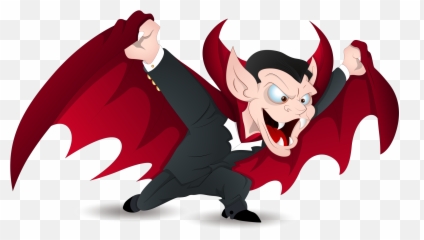 Dracula Clipart Animated Transparent Free - Transparent Background Vampire Clipart Png,Dracula Png