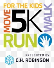 Move For The Kids 5k Presented Png