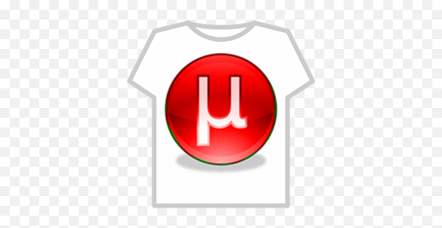 Utorrent Logo Rouge - Roblox T Shirt Youtuber Png,Utorrent Logo