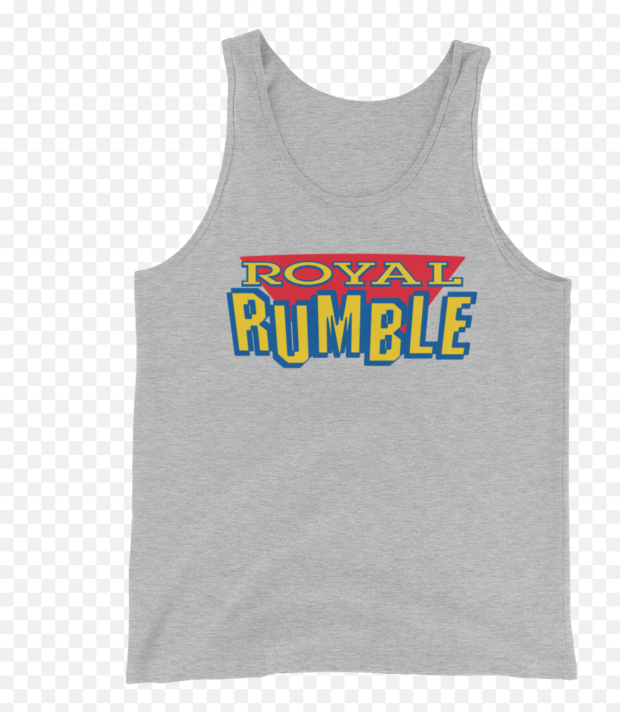 Royal Rumble Retro Logo Unisex Tank Top - Active Tank Png,Royal Rumble Logo