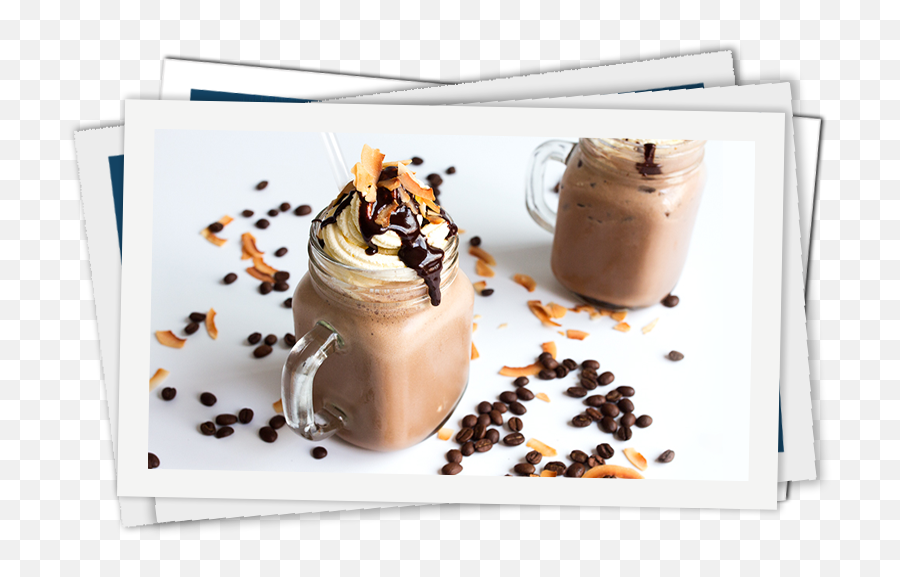 Cold Mocha Coconut Frappuccino - Chocolate Png,Frappuccino Png