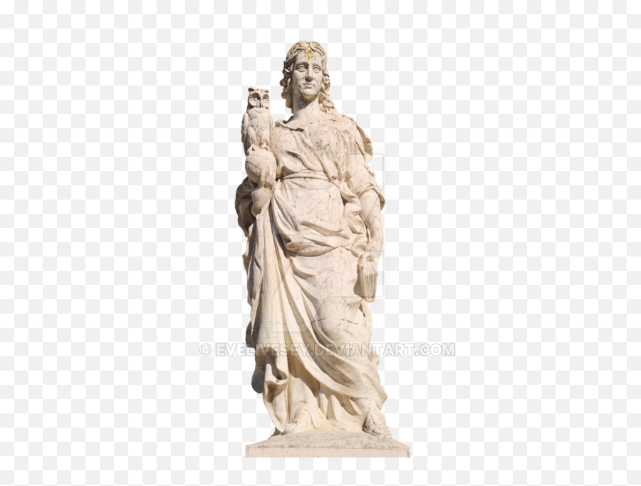 Owl Statue Png Picture Transparent - Statue Of Athena With Athena Parthenos Png,Athena Png