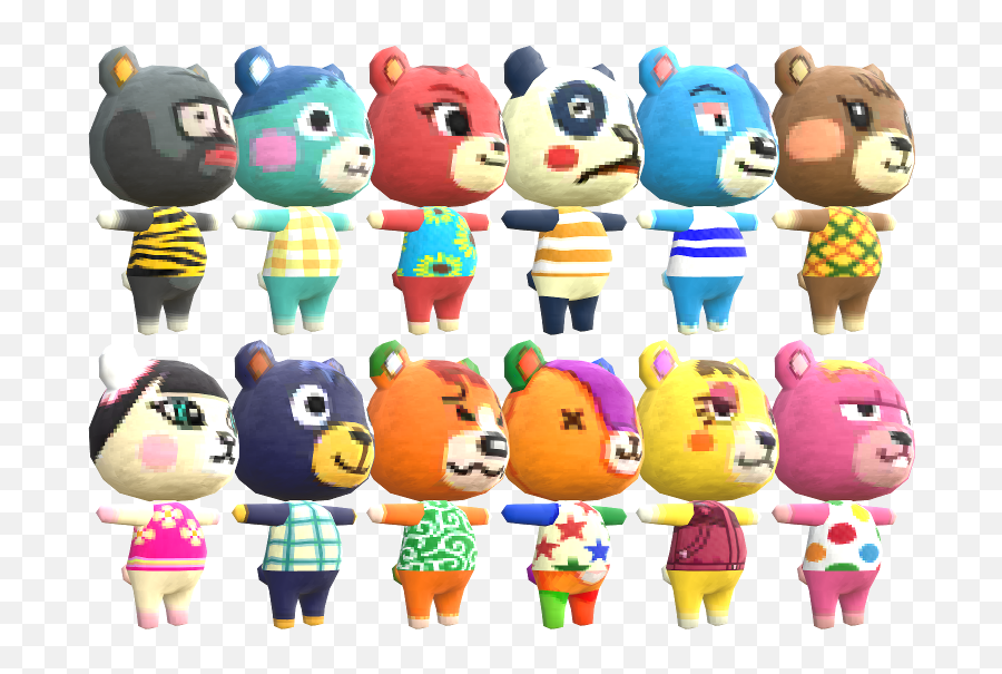 3ds - Animal Crossing New Leaf Cubs The Models Resource Cub Villagers Animal Crossing Png,Cubs Png