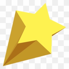 Shooting Stars Clipart - Three Dimensional Art png
