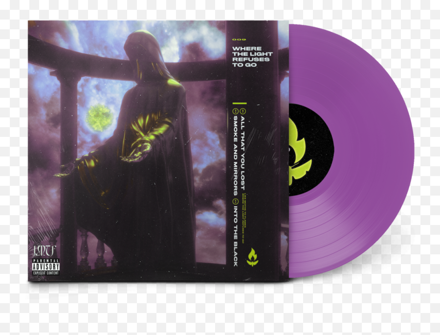 Where The Light Refuses To Go Vinyl - Like Moths To Flames Vinyl Png,Purple Flames Png