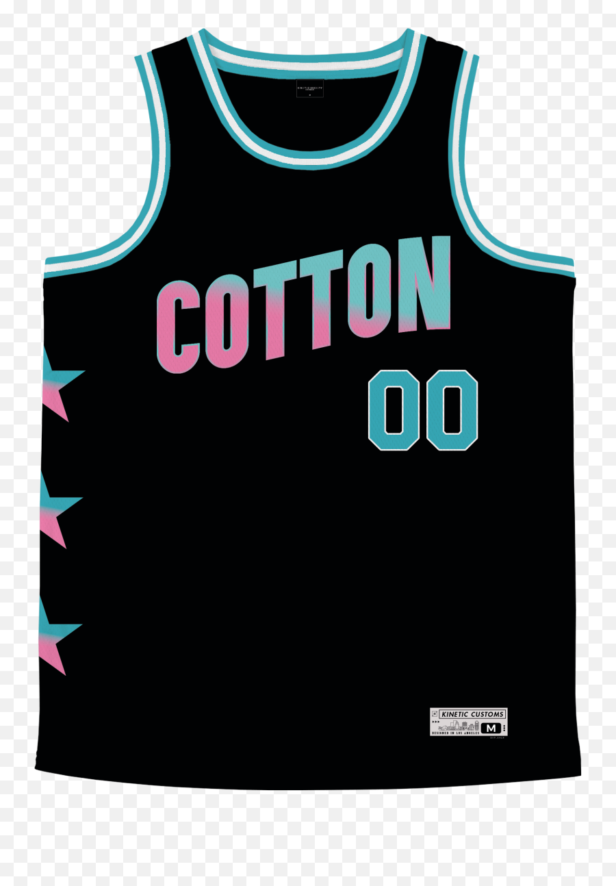 Cotton Candy Basketball Jersey - Sleeveless Png,Cotton Candy Logo