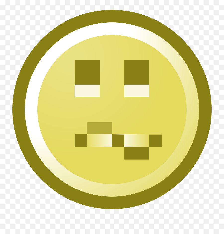 Smiley Face Frown Clipart - Great Depression Symbols Sad Png,Frowning Happy Face Icon