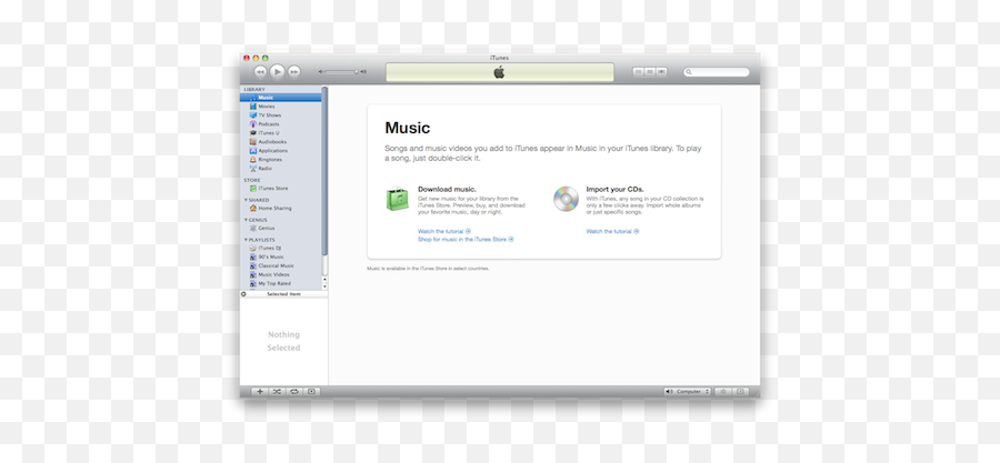Itunes 9 Software Walkthrough - Technology Applications Png,Itunes Radio Icon