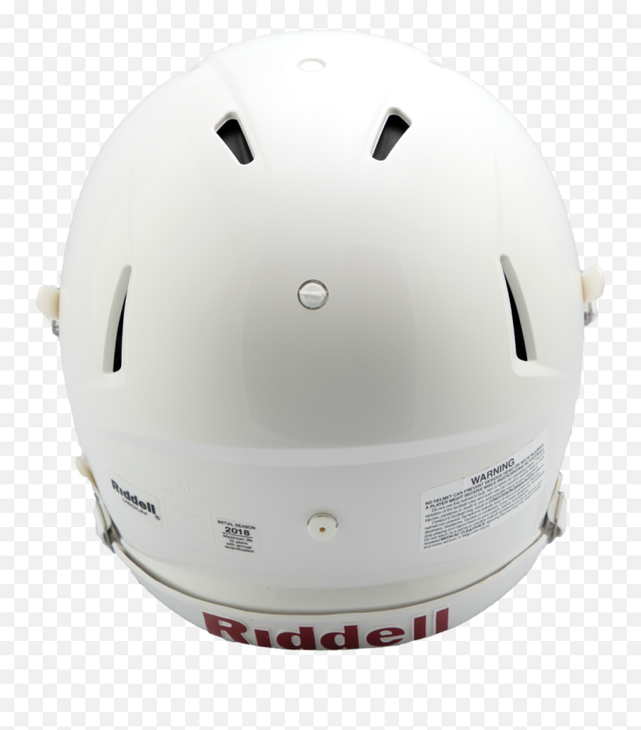 Riddell Speed Youth Football Helmet Whitegray Medium - Bicycle Helmet Png,Riddell Speed Classic Icon