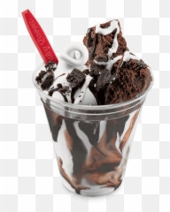 Brownie And Oreo Cupfection Dairy Queen Menu - png