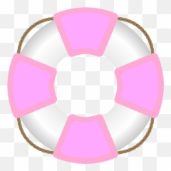 Life Saver Clip Art - Pink Preserver Clipart png
