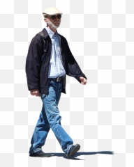 People Texture Mapping Alpha - Old Men In Jeans Png,Old Man Png