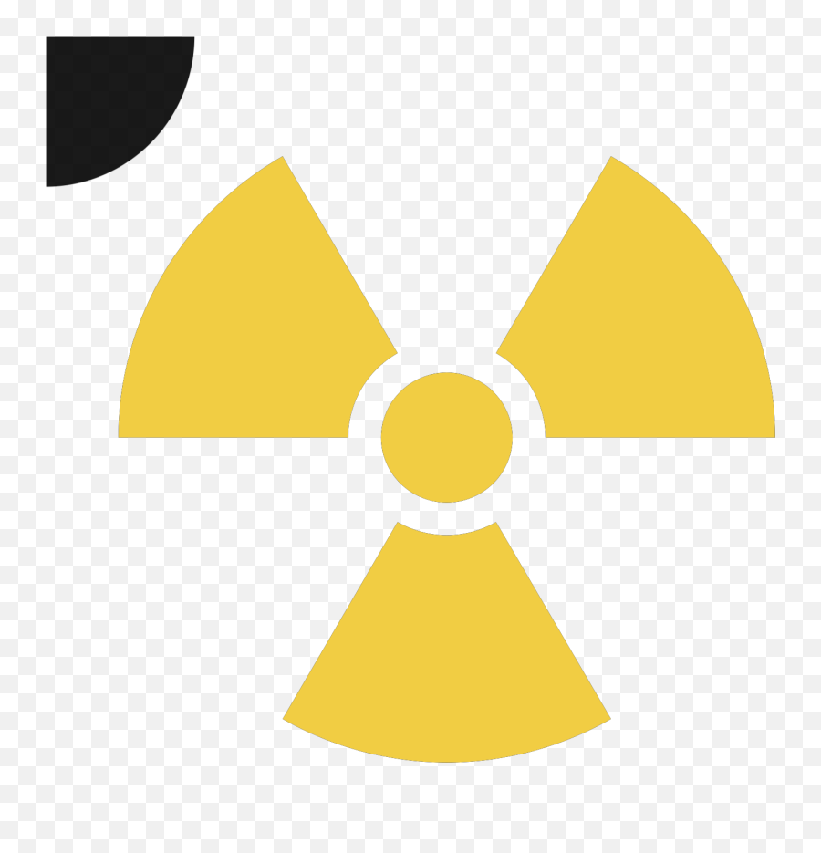 Nuclear Symbol Svg Vector Clip Art - Svg Clipart Radioactive Material Symbol Png,Nuclear Waste Icon