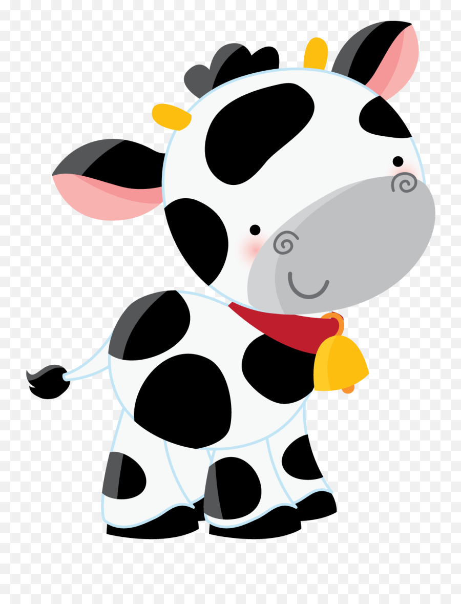 Cows Clipart Vaca - Cute Farm Animals Clipart Png,Vaca Png