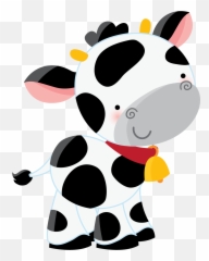Cows Clipart Vaca - Cute Farm Animals Clipart Png,Vaca Png