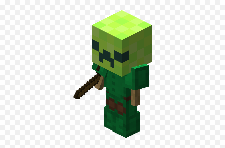 Creeper Minion - Hypixel Skyblock Wiki Hypixel Skyblock Flower Minion Recipe Png,Creeper Transparent