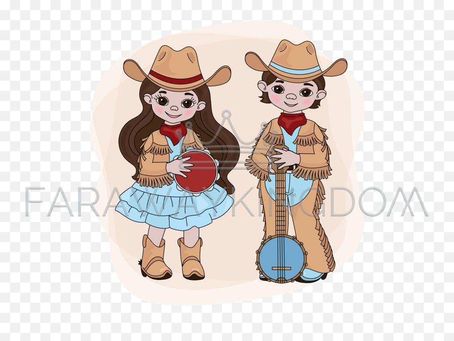 Cowgirl Cowboy Country Music Festival - Girl Country Music Png,Country Music Png