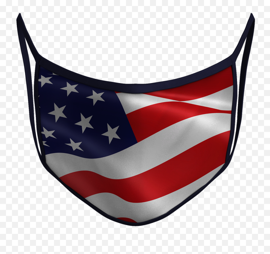 Custom Face Masks With Logo Personalized - Fried Chicken American Flag Png,Icon La Bandera