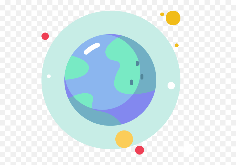 Nature Icon Earth World Circle Blue Graphic By Veddiraart - Dot Png,Pokemon Moon Icon