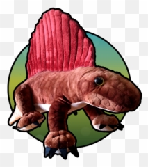 Paleozoic Pals Dimetrodon Plush U2013 Paleontological Research - Trilobite Plushy png