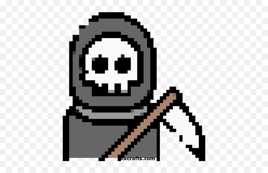 Death - Printable Pixel Art Muine Bay Resort Png,Grim Reaper Png