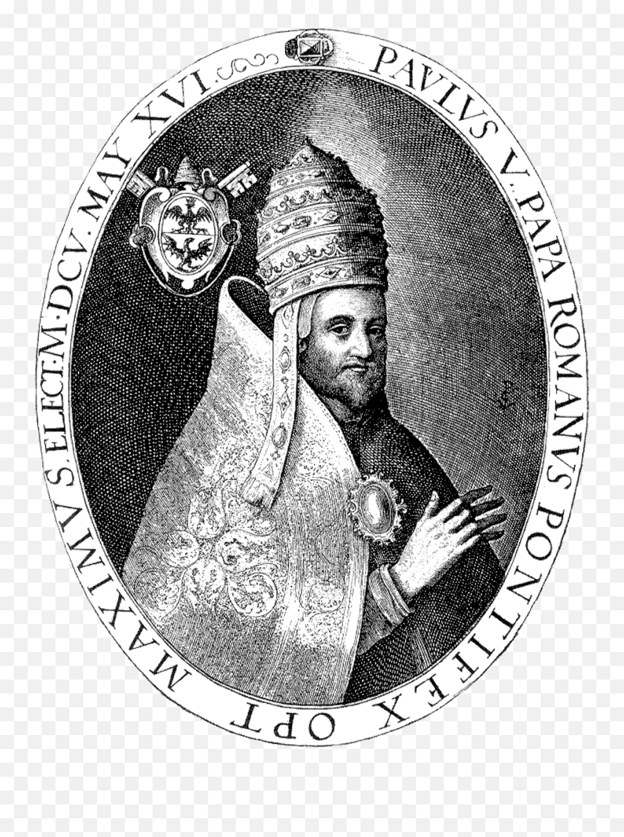 Pope Paul V - Pope Paul V Hat Png,Pope Png