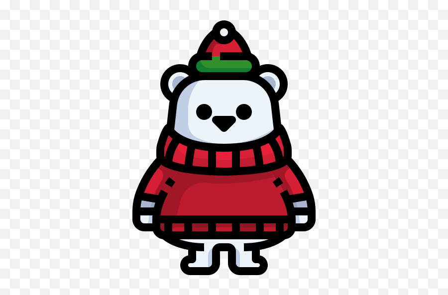 Bear Grizzly Christmas Wild Animal Free Icon - Icon Navidad Random Png,Christmas Panda Icon