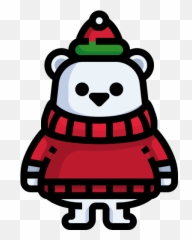 Bear Grizzly Christmas Wild Animal Free Icon - Navidad Random png