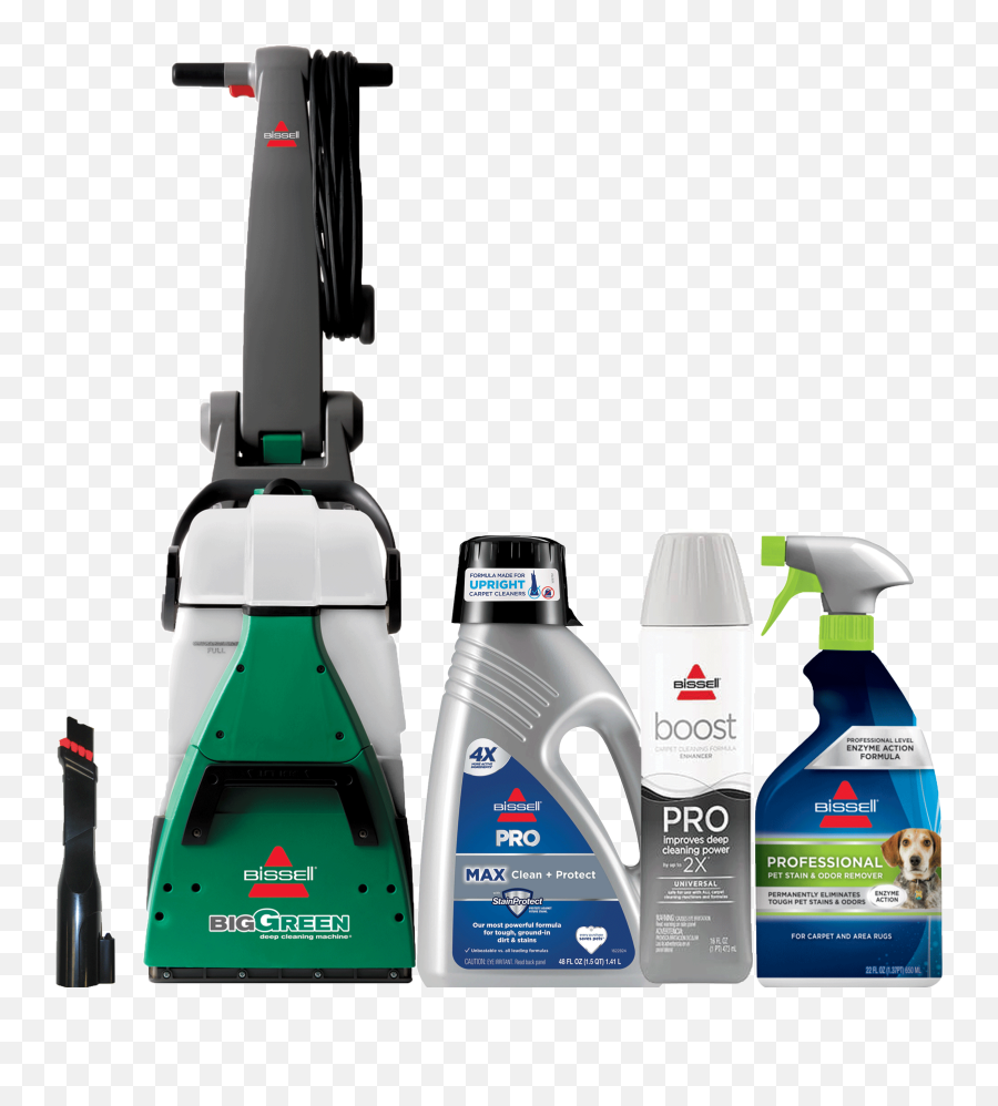 Bissell Big Green Professional Package B0138 Carpet Cleaning - Bissell Carpet Cleaner Png,Cleaning Icon Set