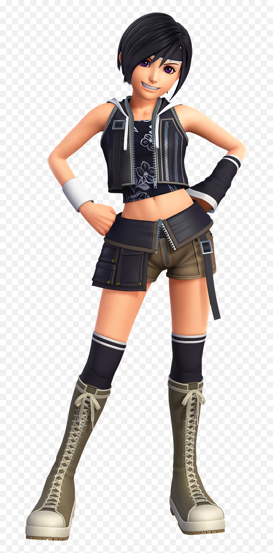 Yuffie - Kingdom Hearts Wiki The Kingdom Hearts Encyclopedia Kingdom Hearts Final Fantasy Yuffie Png,Tifa Icon Ff7