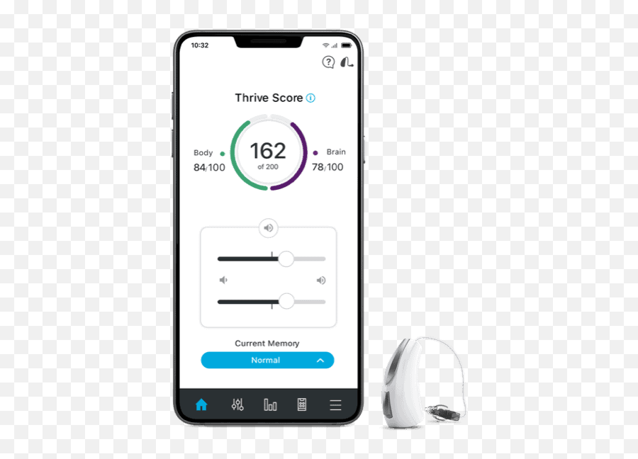Thrive Hearing Aid App 1 Tulsa Aids - Thrive Hearing Control App Png,Hearing Aid Icon