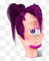 Iconizernet Futurama - Cabelo Roxo png