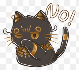 Sticker Maker - Baby Egyptian Gods 1 Domestic Cat png